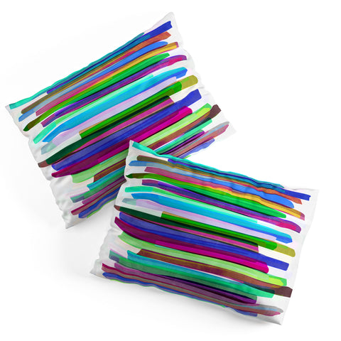 Mareike Boehmer Colorful Stripes 3 Pillow Shams