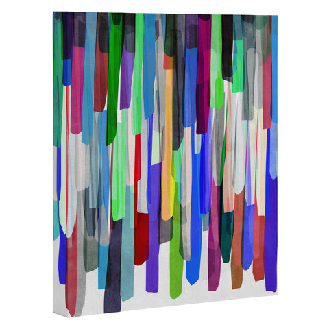 Mareike Boehmer Colorful Stripes 4 Z Art Canvas