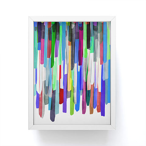 Mareike Boehmer Colorful Stripes 4 Z Framed Mini Art Print