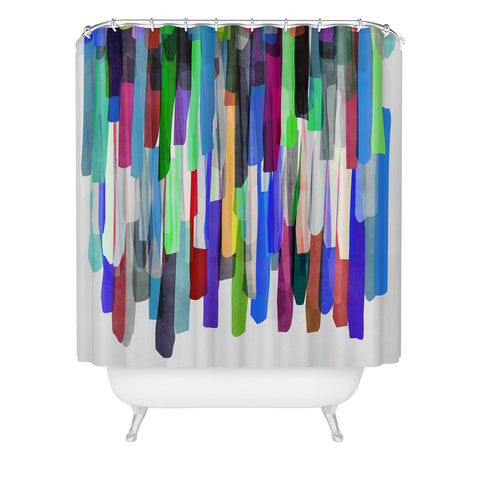 Mareike Boehmer Colorful Stripes 4 Z Shower Curtain