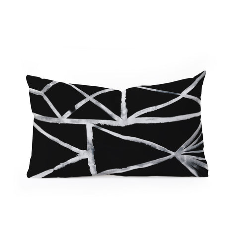 Mareike Boehmer Geometric Watercolor Sketches 1 Oblong Throw Pillow