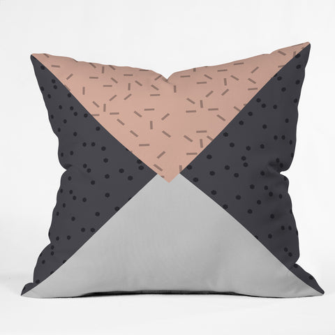 Mareike Boehmer Geometry Blocking 6 Outdoor Throw Pillow