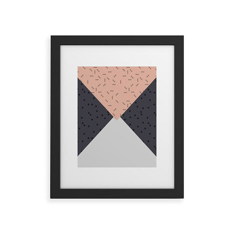 Mareike Boehmer Geometry Blocking 6 Framed Art Print