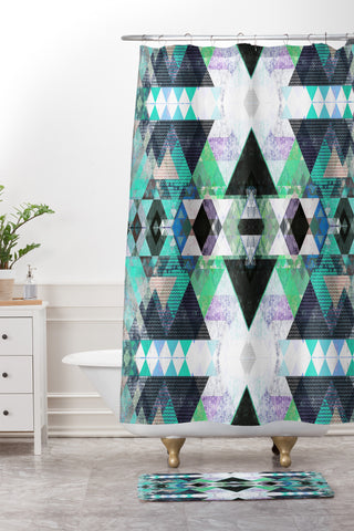 Mareike Boehmer Graphic 115 Y Shower Curtain And Mat