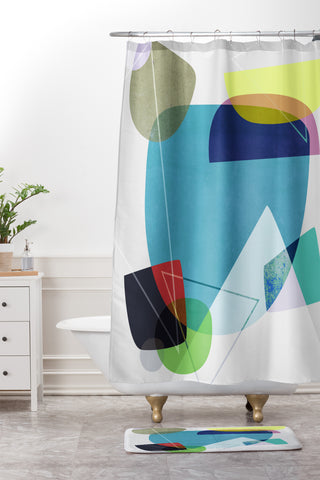 Mareike Boehmer Graphic 122 X Shower Curtain And Mat