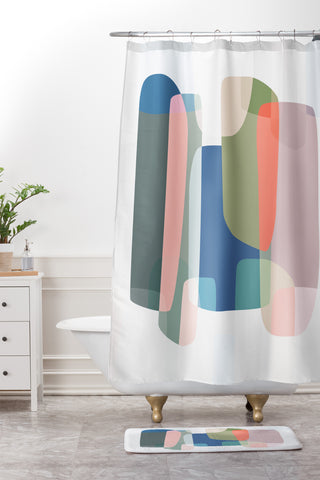 Mareike Boehmer Graphic 181 Shower Curtain And Mat