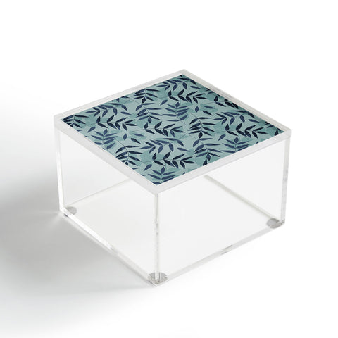 Mareike Boehmer Leaves Scattered 1 Acrylic Box