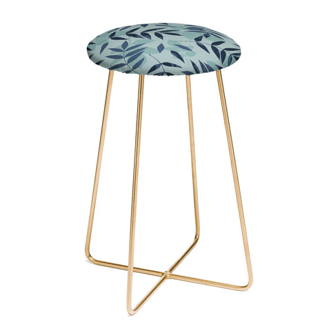 Mareike Boehmer Leaves Scattered 1 Counter Stool
