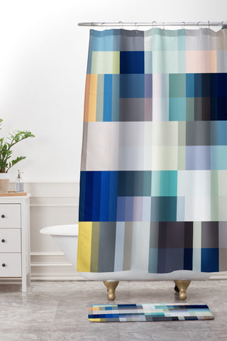 Mareike Boehmer Nordic Combination 30 Shower Curtain And Mat
