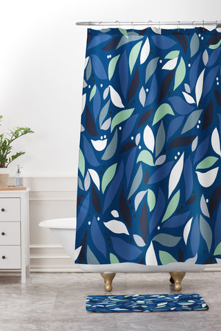 Mareike Boehmer Organic Pattern 2 Shower Curtain And Mat
