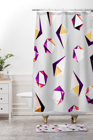 Mareike Boehmer Origami 5X Shower Curtain And Mat