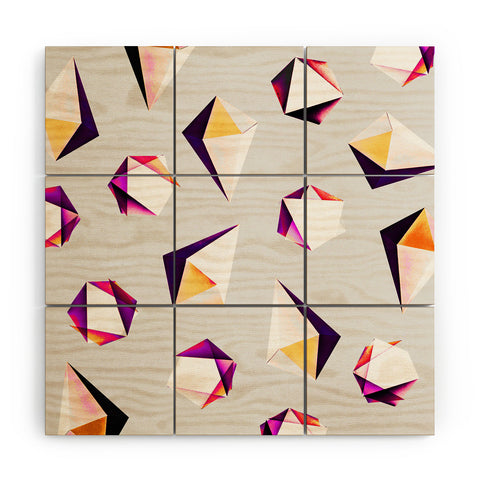 Mareike Boehmer Origami 5X Wood Wall Mural