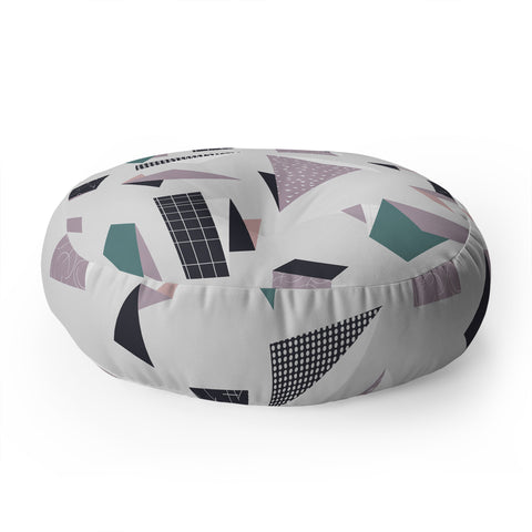Mareike Boehmer Origami 90s 1 Floor Pillow Round
