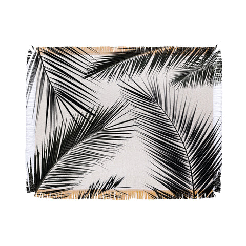 Mareike Boehmer Palm Leaves 10 Throw Blanket