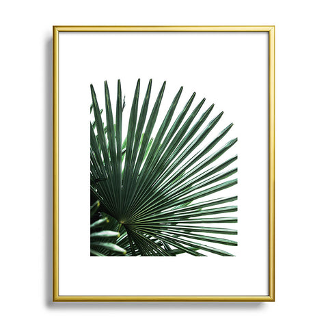Mareike Boehmer Palm Leaves 13 Metal Framed Art Print