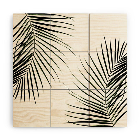 Mareike Boehmer Palm Leaves 9 Wood Wall Mural