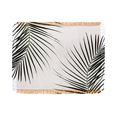 Mareike Boehmer Palm Leaves 9 Throw Blanket