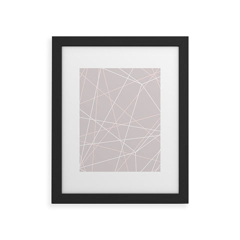 Mareike Boehmer Pastel Lines 1 Framed Art Print