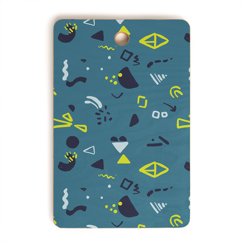 Mareike Boehmer Playground Scribbles Cutting Board Rectangle