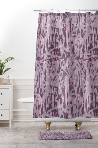 Mareike Boehmer Scandinavian Elegance Cord 2 Shower Curtain And Mat
