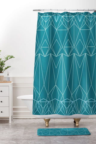 Mareike Boehmer Simplicity 2 Shower Curtain And Mat