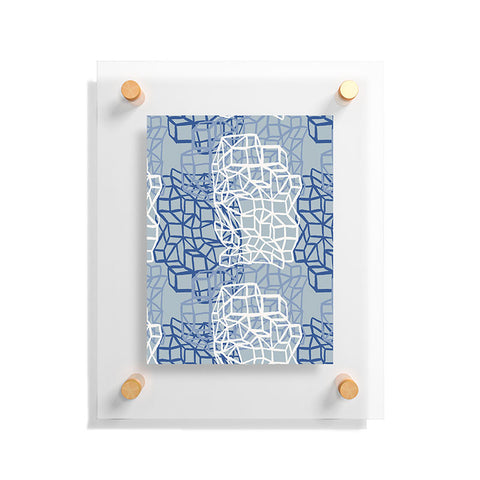 Mareike Boehmer Sketched Grid 1 Floating Acrylic Print