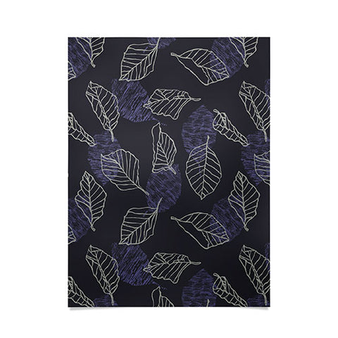 Mareike Boehmer Sketched Nature Leaves 1 Poster