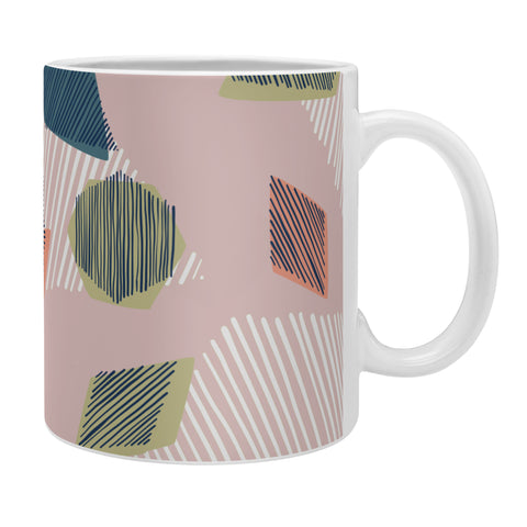 Mareike Boehmer Striped Geometry 5 Coffee Mug