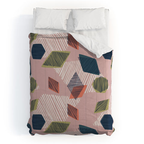 Mareike Boehmer Striped Geometry 5 Comforter