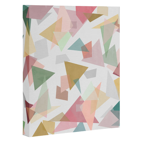 Mareike Boehmer Triangle Confetti 1 Art Canvas
