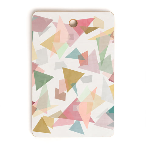Mareike Boehmer Triangle Confetti 1 Cutting Board Rectangle