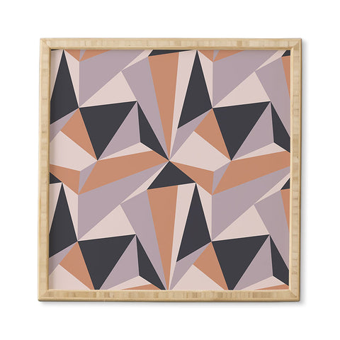 Mareike Boehmer Triangle Play Playing 1 Framed Wall Art