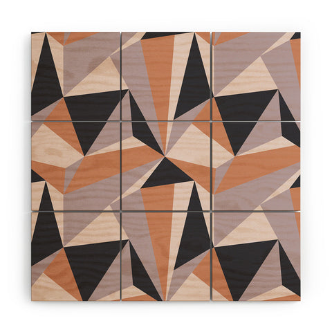 Mareike Boehmer Triangle Play Playing 1 Wood Wall Mural