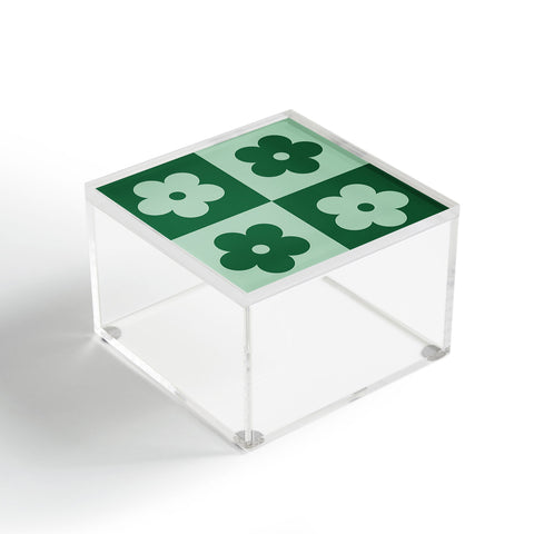 MariaMariaCreative Bloom Sage Acrylic Box