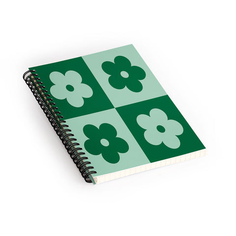 MariaMariaCreative Bloom Sage Spiral Notebook