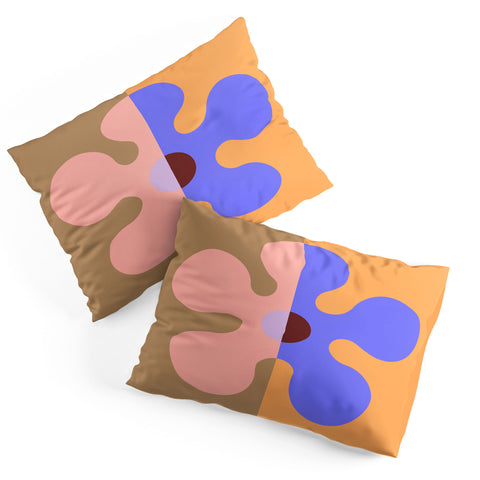 MariaMariaCreative Groovy Flower Multi Pillow Shams