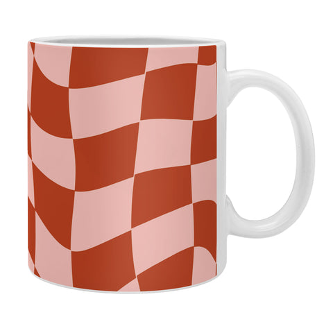 MariaMariaCreative Play Checkers Blush Coffee Mug