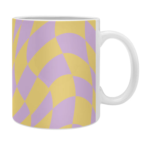 MariaMariaCreative Play Checkers Lavender Coffee Mug
