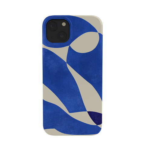 Marin Vaan Zaal Blue Nude Geometric Phone Case