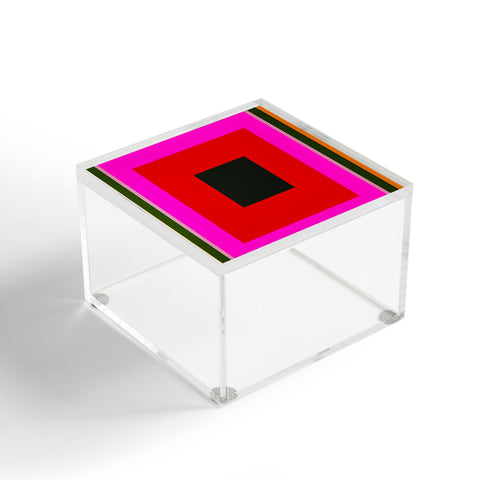 Marin Vaan Zaal Burst Alternatively Modern Color Field Acrylic Box
