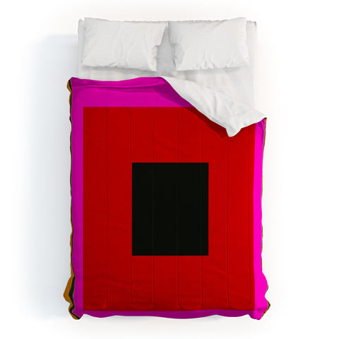 Marin Vaan Zaal Burst Alternatively Modern Color Field Comforter