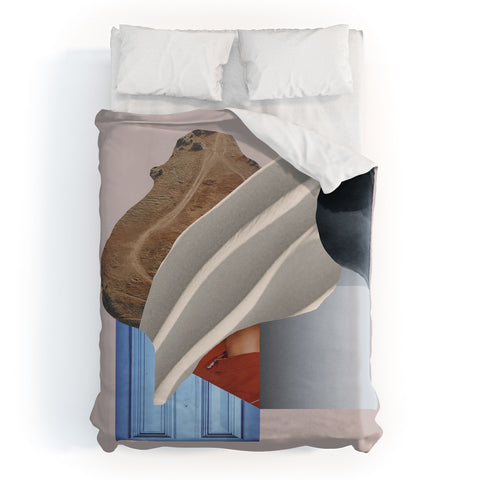 Marin Vaan Zaal Modern Photo Collage Abstract Duvet Cover