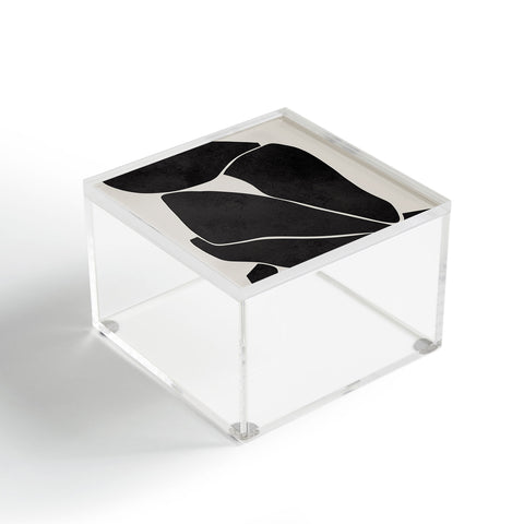 Marin Vaan Zaal Nude in Black Modern Acrylic Box