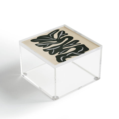 Marin Vaan Zaal Winding Minimalism Flower Plan Acrylic Box