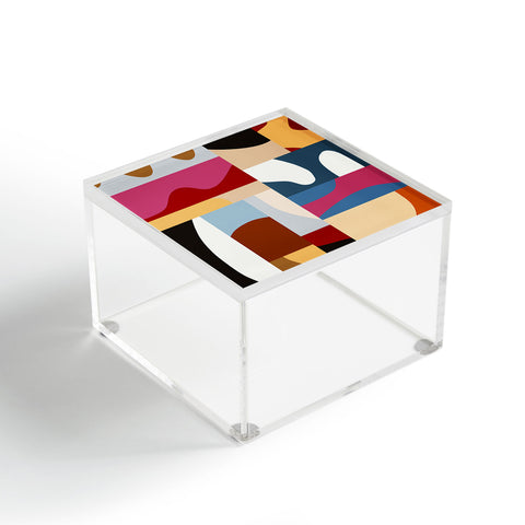 Marin Vaan Zaal Ypres Mosaic Modernist Pattern Acrylic Box