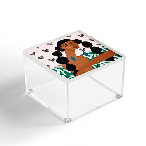 Maritza Lisa Boho Valentine Braids Acrylic Box