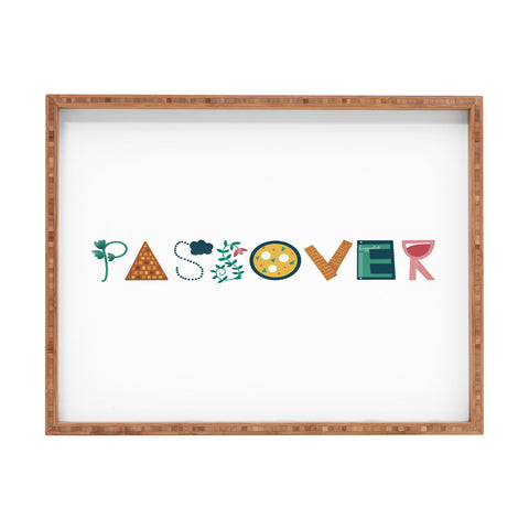 Marni Passover Letters Rectangular Tray