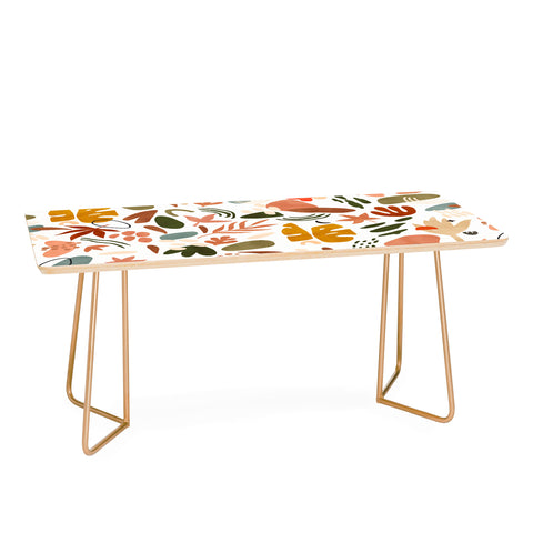 Marta Barragan Camarasa Abstract modern nature shapes Coffee Table