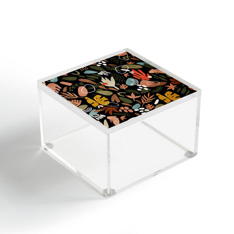 Marta Barragan Camarasa Abstract shapes of dark modern Acrylic Box