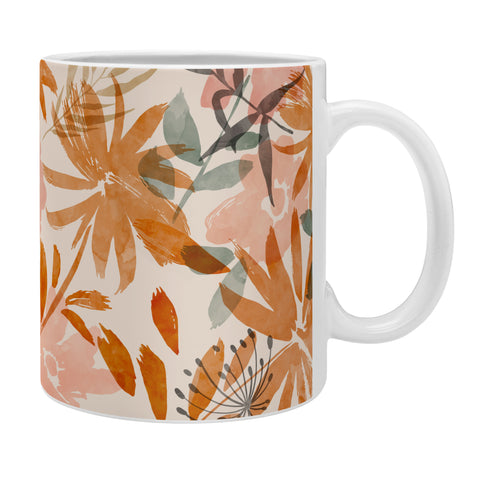 Marta Barragan Camarasa Abstract wild garden 87 Coffee Mug